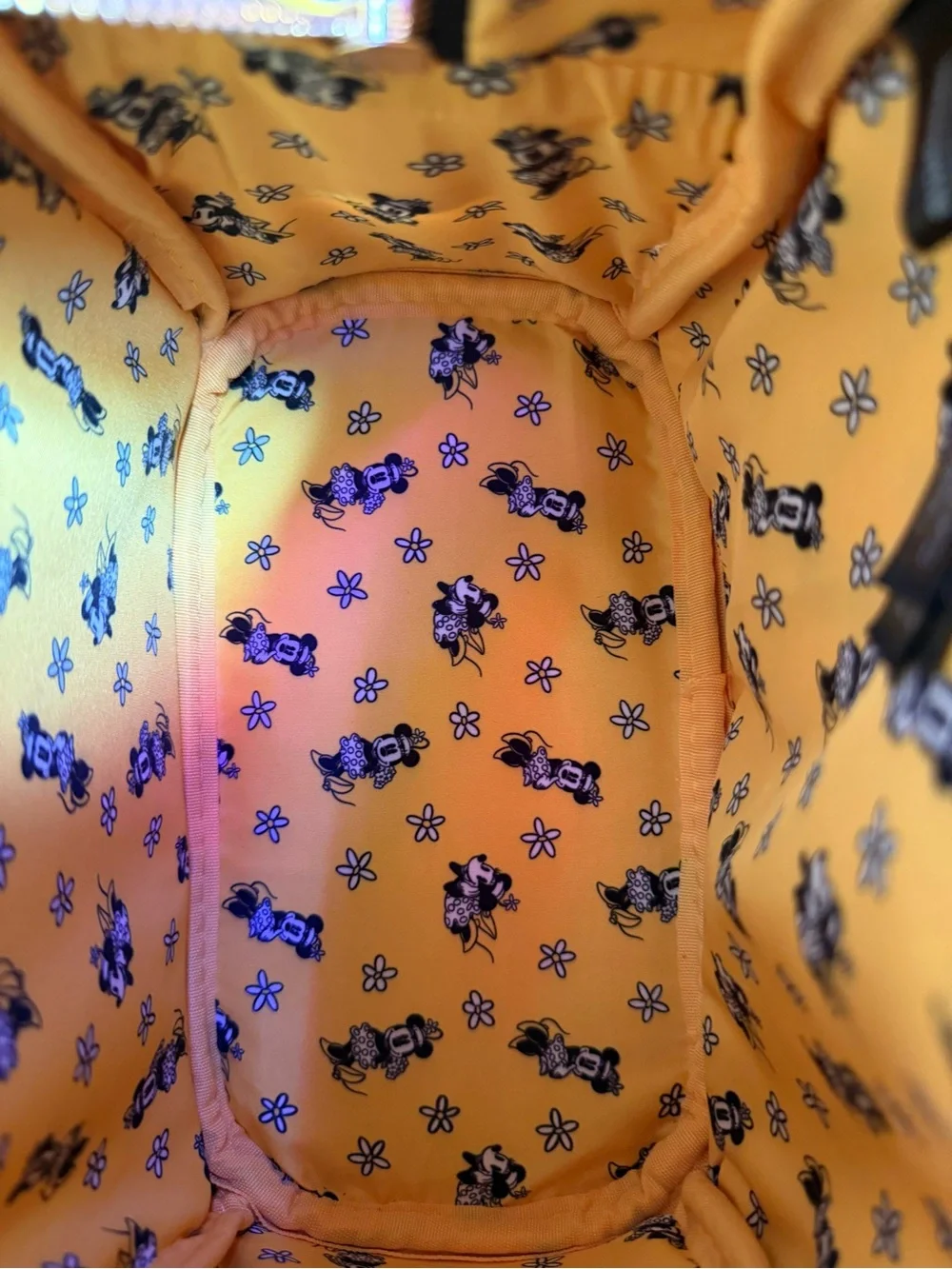 Loungefly Disney collab Daisy Print with Minnie Mouse Ears Mini Backpack